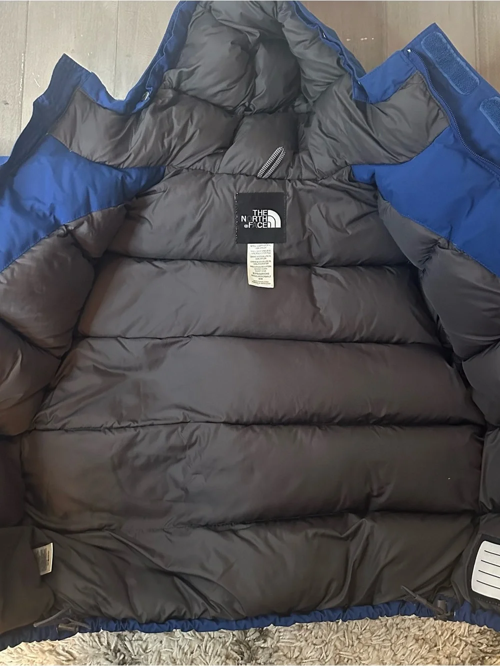 The North Face Down Parka  Blue Youth boys medium